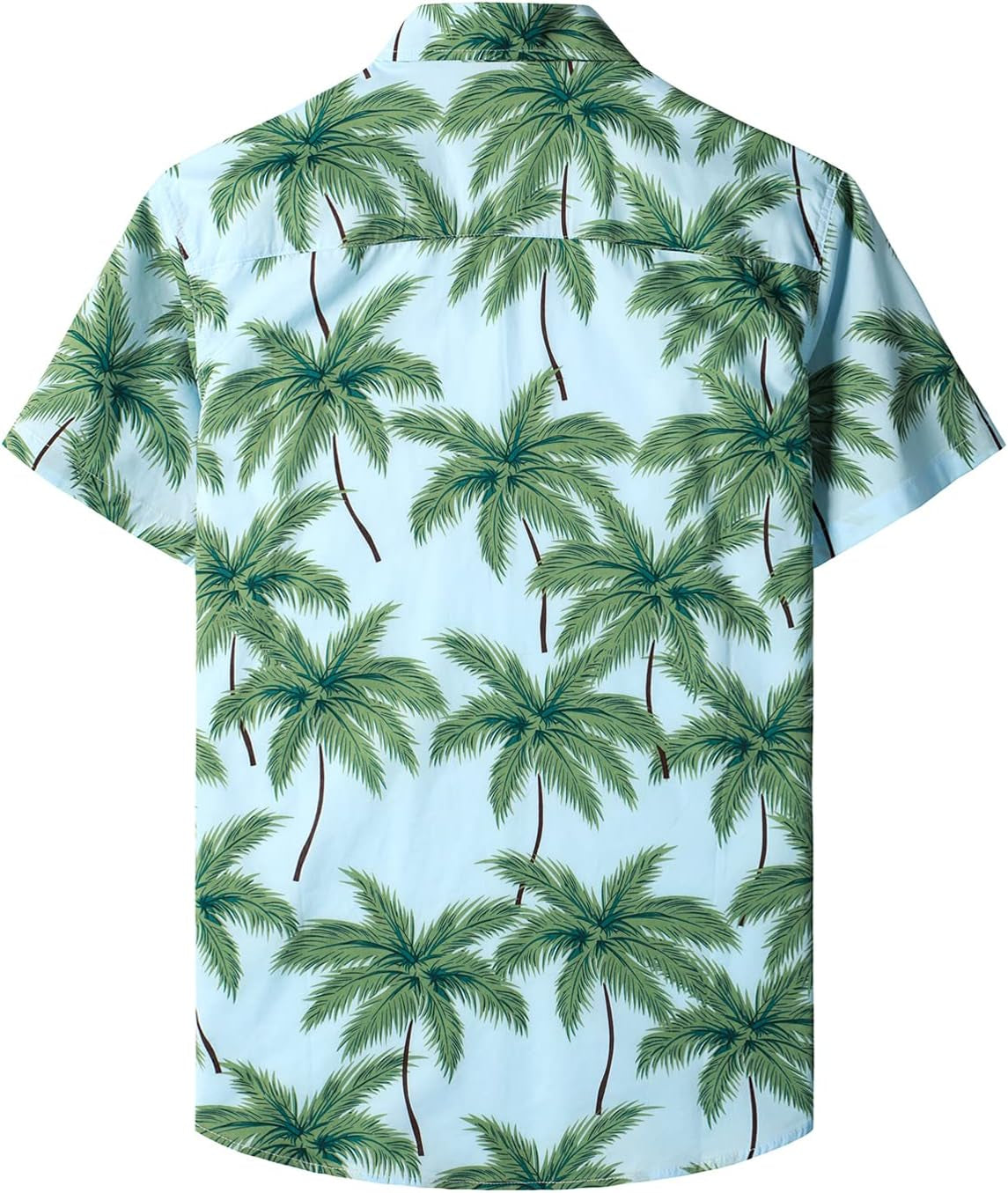Mens Hawaiian Shirt Short Sleeve Aloha Casual Floral Button down Shirts